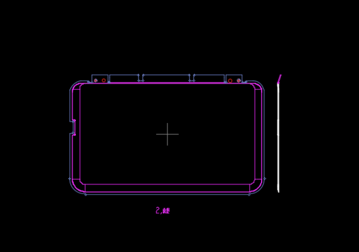 车机电脑外壳冲压成型模具设计图缩略图